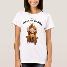 Verkrampfen Sie Ihre OId-Ladiness Tri-Blend Shirt