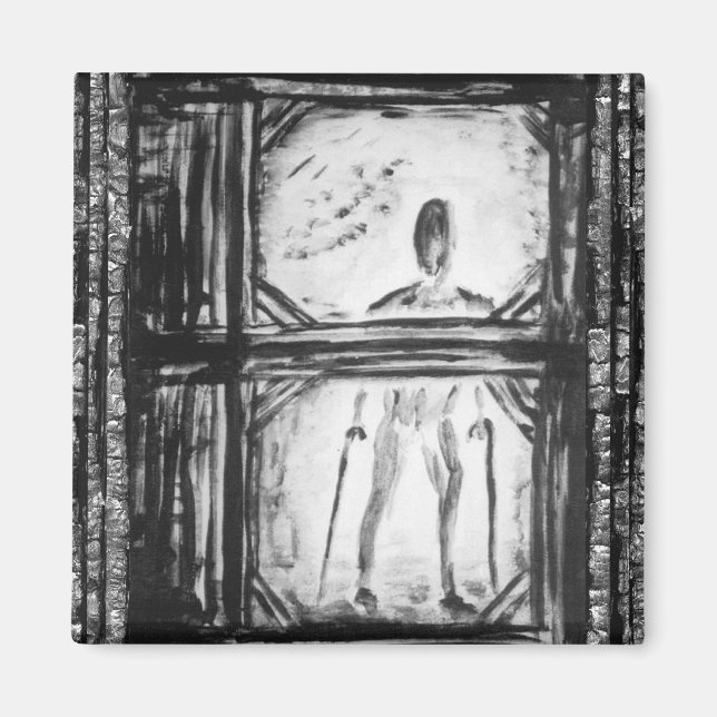 verkrüppelter Mann Magnet (Vorne)