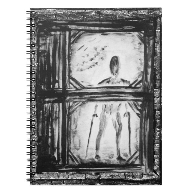 verkrüppelter Mann Notizblock (Vorderseite)