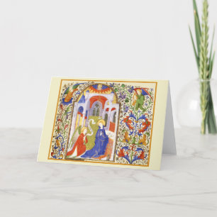 Verkündigung mittelalterliche Illumination