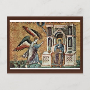 Verkündigung von Cavallini Pietro (Beste Qualität) Postkarte
