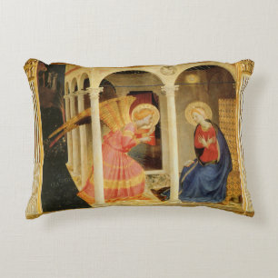 Verkündigung von Fra Angelico, Renaissance-Feinbil Dekokissen