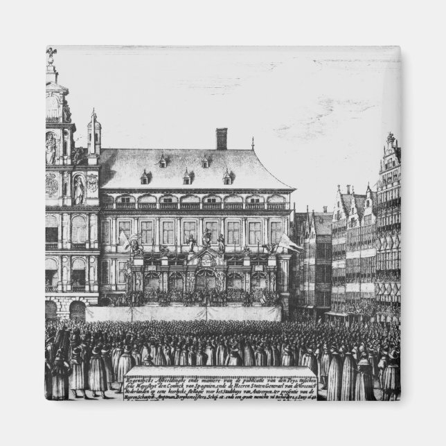 Verkündung des Friedens Magnet (Vorne)