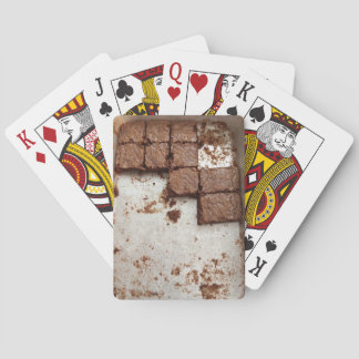 Verlangen-Schokoladenkuchen-Spielkarten Spielkarten