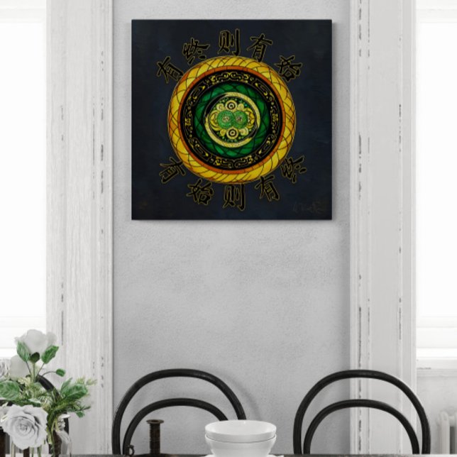 Verlängerung: {24} Wo das Ende ist, beginnt der An Leinwanddruck (Von Creator hochgeladen)