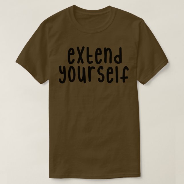 Verlängerung T-Shirt (Design vorne)