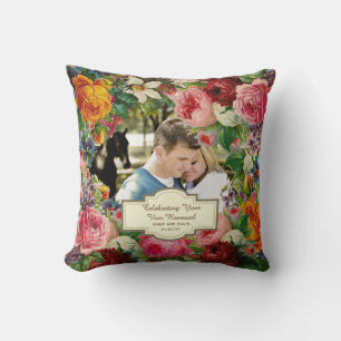 Verlängerung Vintager Rose Personalisiert Kissen