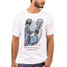 Verlängerungskabel Männer-Weißer T - Shirt