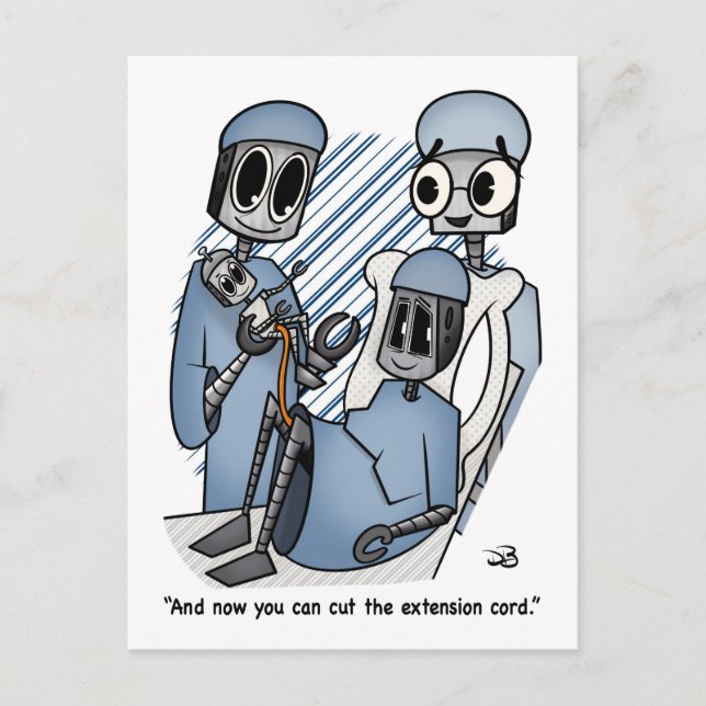 Verlängerungskabel Postkarte (Vorderseite)