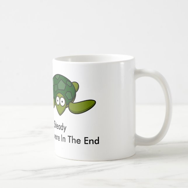 Verlangsamen Sie aber stabile Kaffeetasse (Rechts)