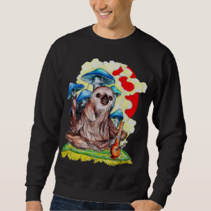 Verlangsamen Sie Bewegungen und gute Schwingungen Sweatshirt
