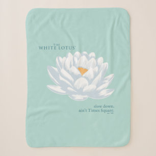 Verlangsamt, nicht zu spät - der weiße Lotus Sherpadecke