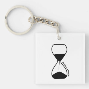 Verlangsamung und Atmen - Selbstversorgung Schlüsselanhänger