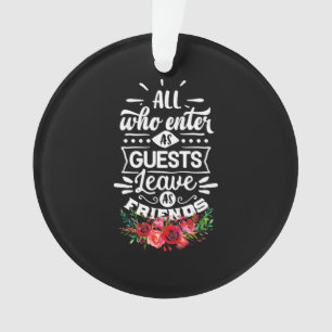 Verlass als Freunde Ornament