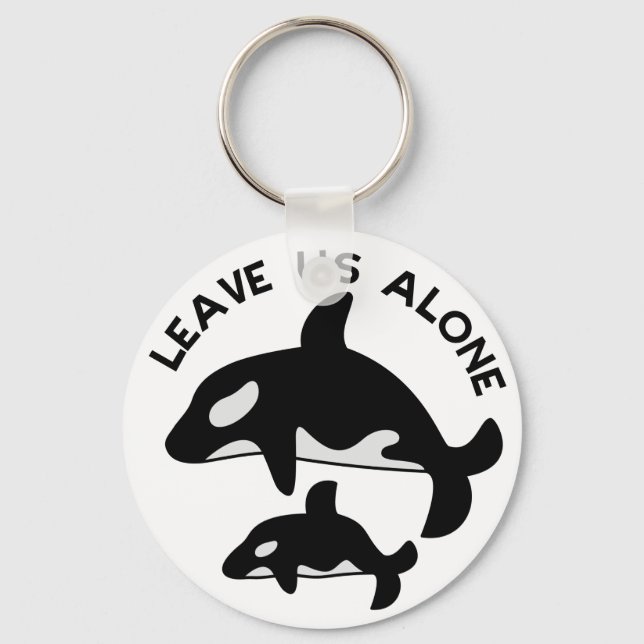 Verlass der Orca Schlüsselanhänger (Vorderseite)