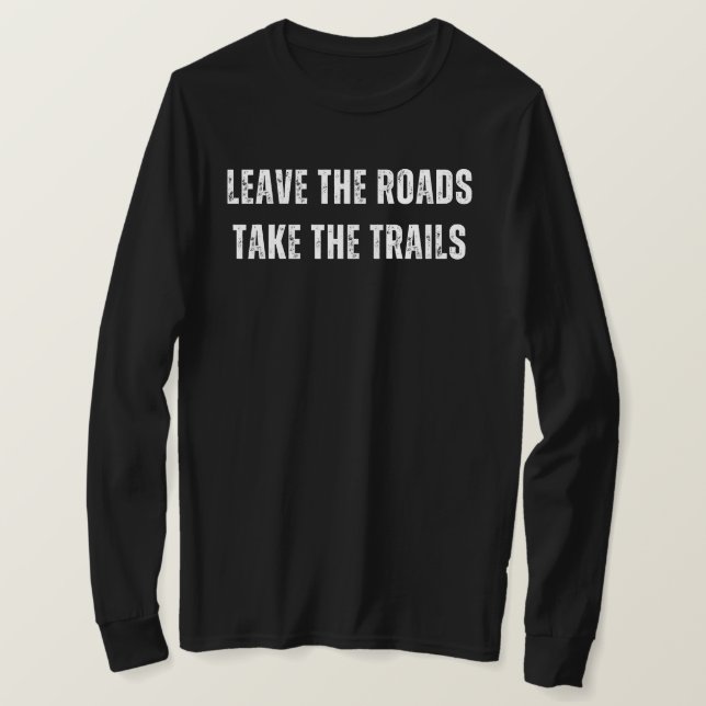 Verlass der Toads Trails nehmen | Hirschjagd T-Shirt (Design vorne)