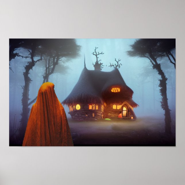 Verlass des Spuk Hauses Poster (Vorne)