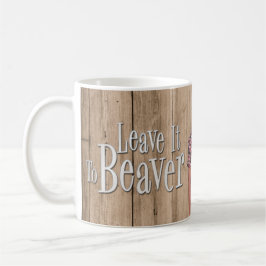 Verlass es an Beaver Kaffeetasse