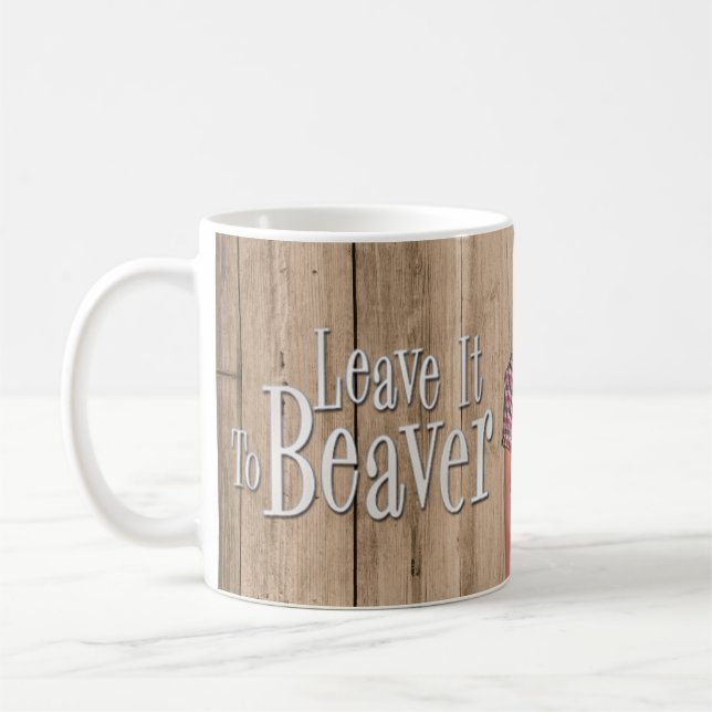 Verlass es an Beaver Kaffeetasse (Links)