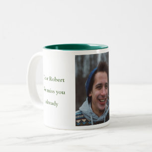 Verlass für einen Arbeitskollegen  Zweifarbige Ta Tasse