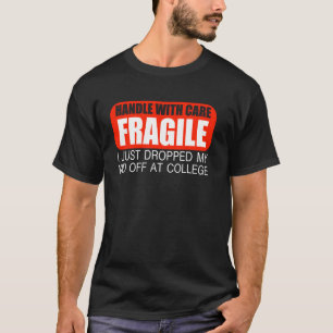 Verlass für Uni abfallen für Mama mit C T-Shirt