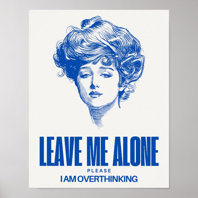Verlass Me Alone Poster (Vorne)