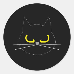 VERLASS MIR ALLEIN! Grumpy Cat Sticker