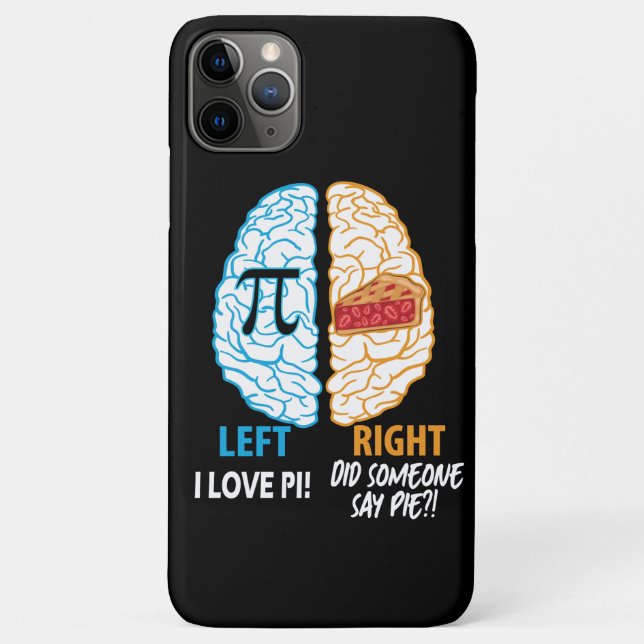 Verlassen Brain Right Brain Pi Case-Mate iPhone Hülle (Rückseite)