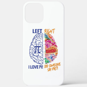 Verlassen Brain Right Brained Funny Pi Case-Mate iPhone Hülle