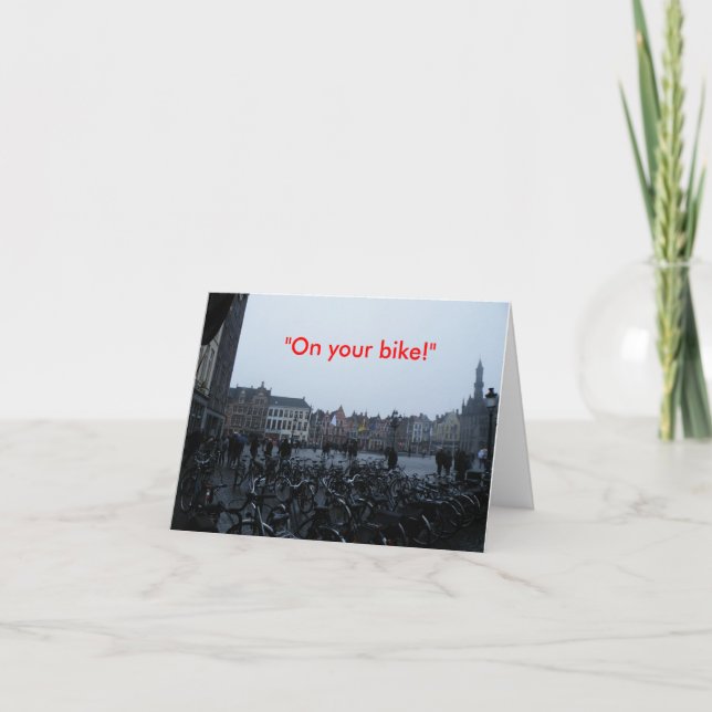 Verlassen der Karte (Vorderseite)