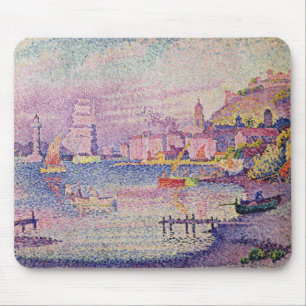 Verlassen des Hafens von Heilig-Tropez, 1902 Mousepad
