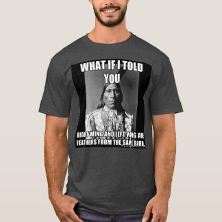 Verlassen Flügel mit der gleichen Vogelart  T-Shirt