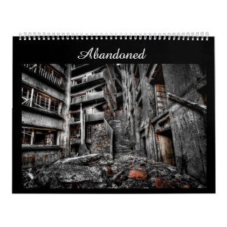 Verlassen: Fotografie-Kalender der verfallenden Kalender