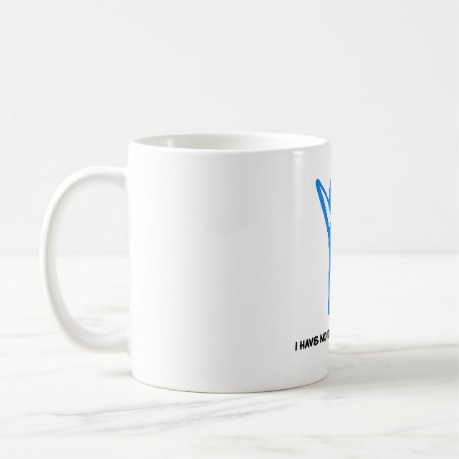 Verlassen Hai habe ich keine Ahnung, was ich tue Kaffeetasse (Links)