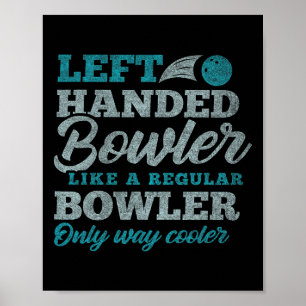 Verlassen Handbowler Poster