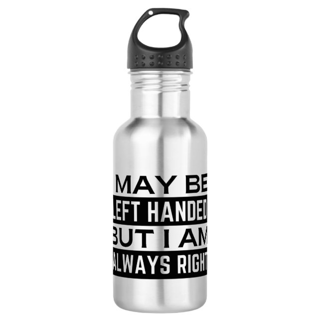 Verlassen Hander Edelstahlflasche (Vorderseite)