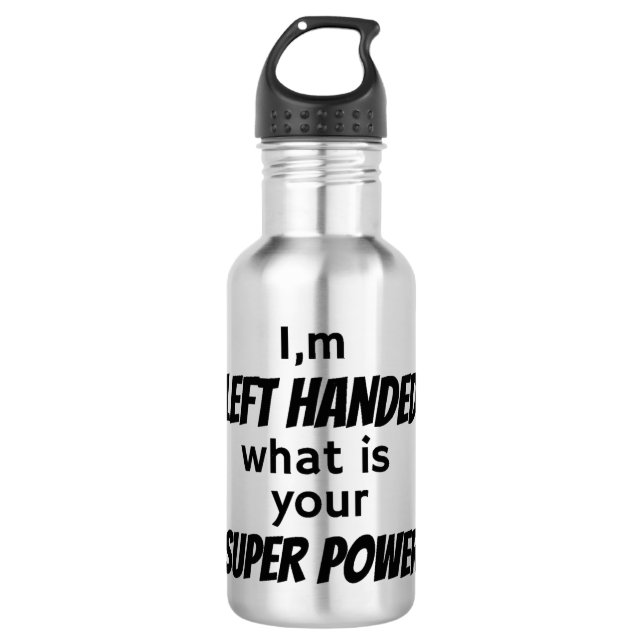 Verlassen Hander Edelstahlflasche (Vorderseite)