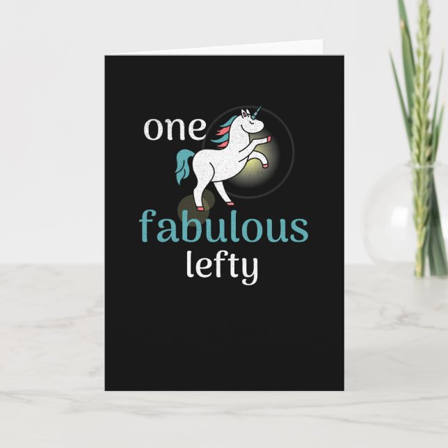 Verlassen handgehaltene Geschenke | Lefty Verlasse Karte (Vorderseite)