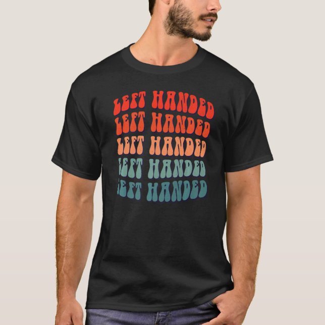 Verlassen handhabte Verlassen und linke 1 T-Shirt (Vorderseite)
