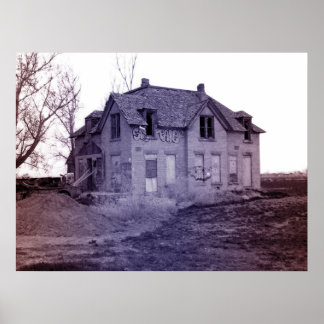 Verlassen hinter poster