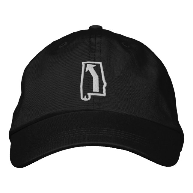 Verlassen in der Alabama Basic Adjusted Cap Bestickte Baseballkappe (Vorderseite)
