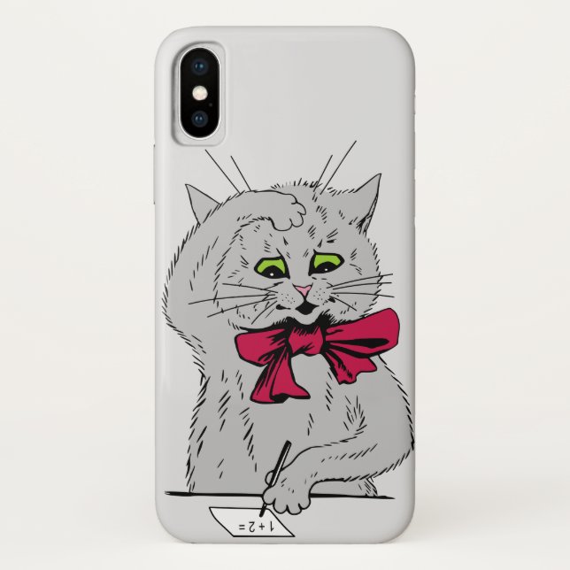 Verlassen Mathematikkatze Case-Mate iPhone Hülle (Rückseite)
