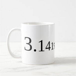 Verlassen Pi - 3.14... Kaffeetasse