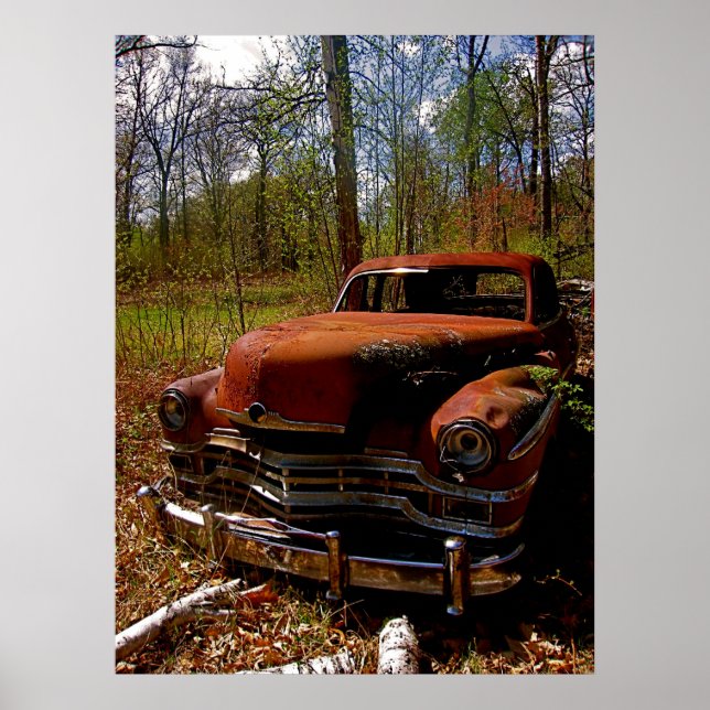 verlassen poster (Vorne)