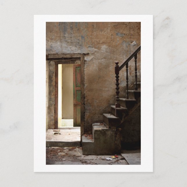 verlassen postkarte (Vorderseite)