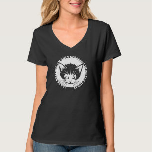 Verlassen Sie mir allein mich sprechen nur mit T-Shirt