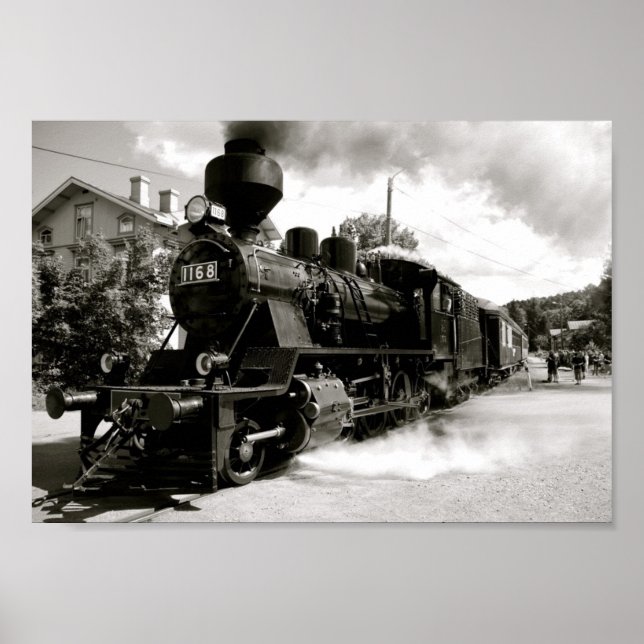 Verlassend Bahnhof Poster (Vorne)