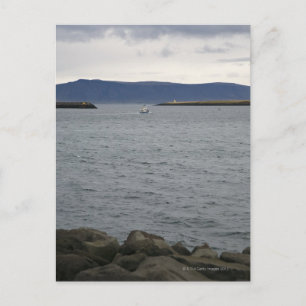 Verlassend Fischereifahrzeug, Reykjavik, Island Postkarte