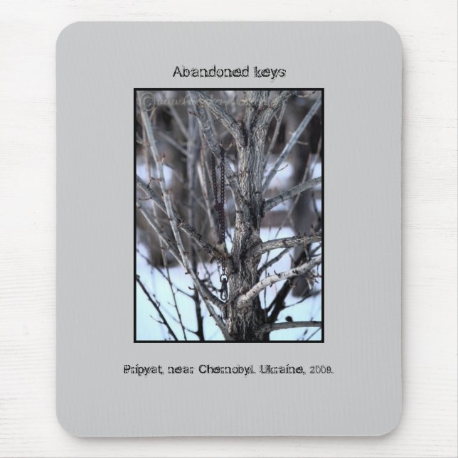 Verlassene Schlüssel, Tschornobyl Mousepad (Vorne)