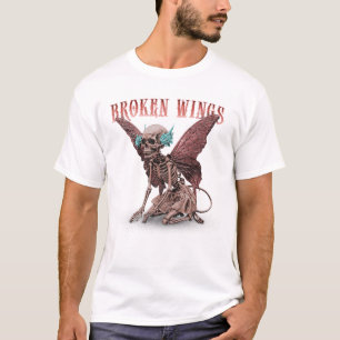 Verlassene: Surreal Gothic Broken Wings T-Shirt